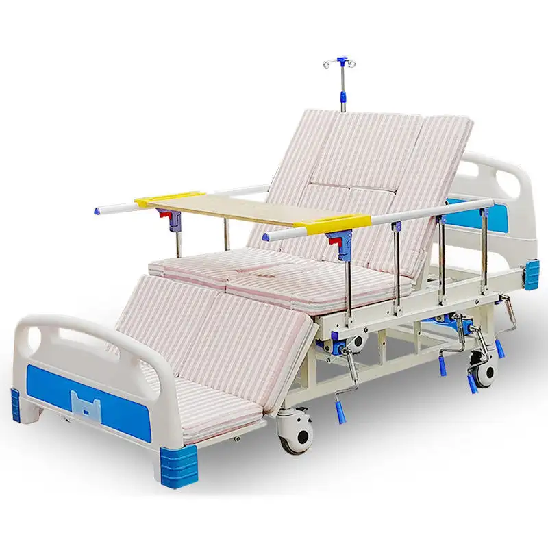1 Crank Multi Function Manual Hospital Bed