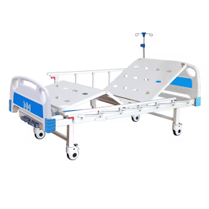 2026 Hot Selling 2 Crank Manual Hospital Bed Best Price