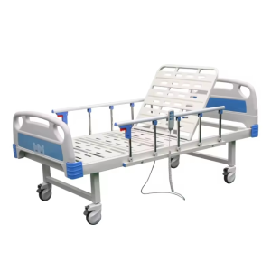 2 Function Manual Medical Hospital Bed Wholesale