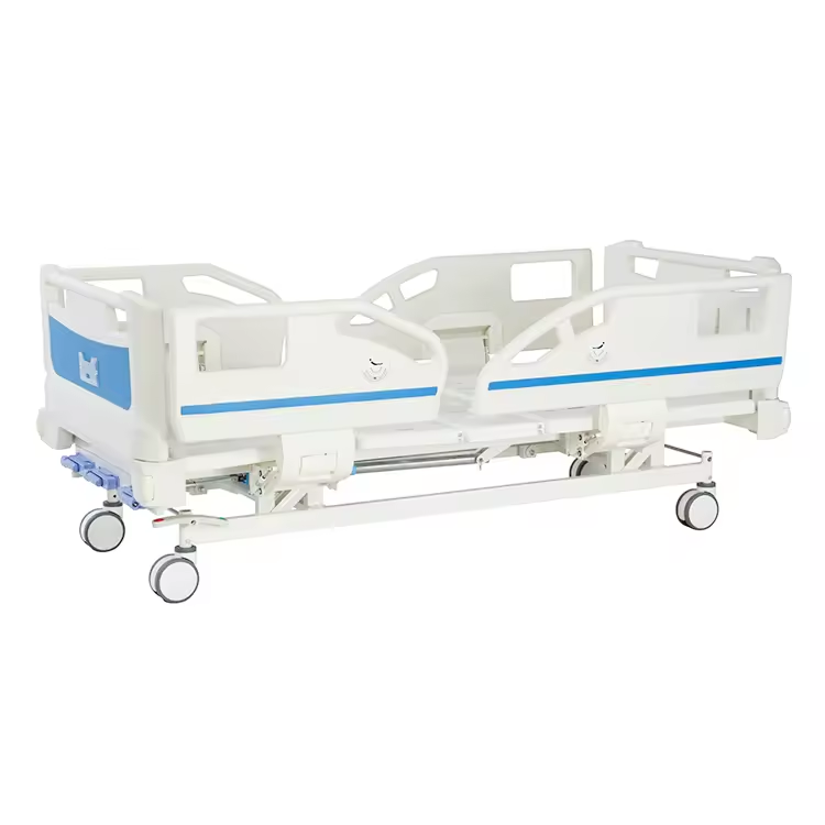 3 Crank Manual Hospital Bed Home Care and Medical Use
