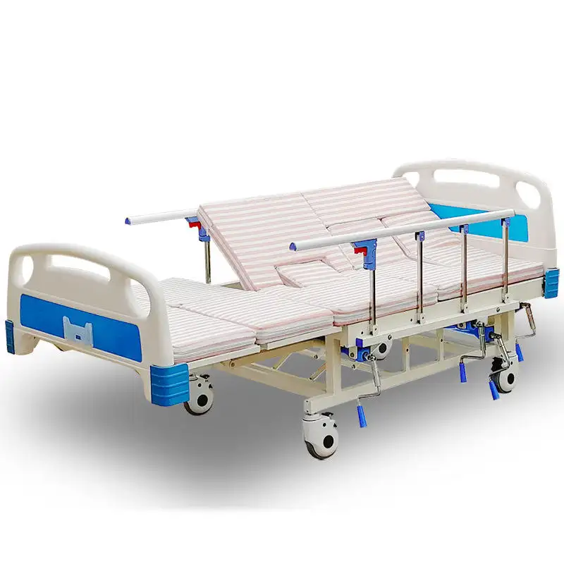 5 Function Manual Hospital Bed for Clinic Use
