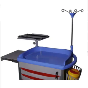 Crash Cart Emergency Trolley with Wheel