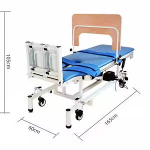 Electric Multi-functional Upright Physiotherapy Bed