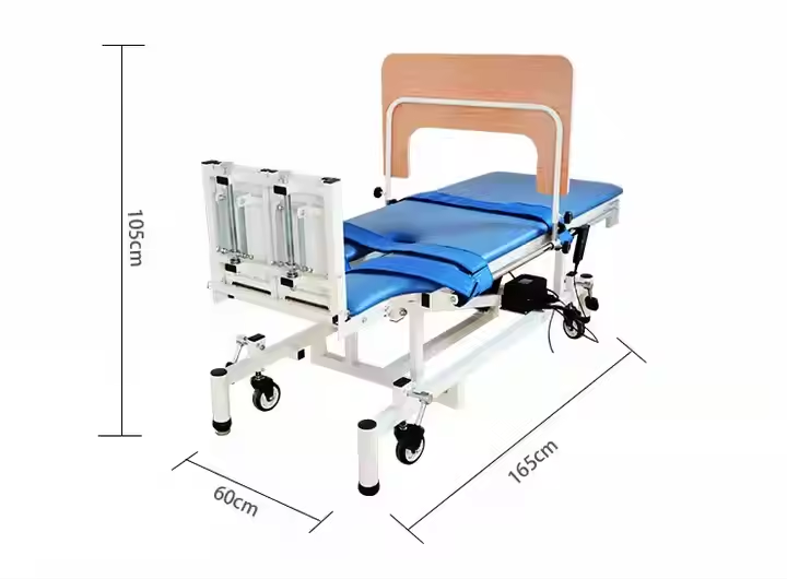 Electric Multi-functional Upright Physiotherapy Bed