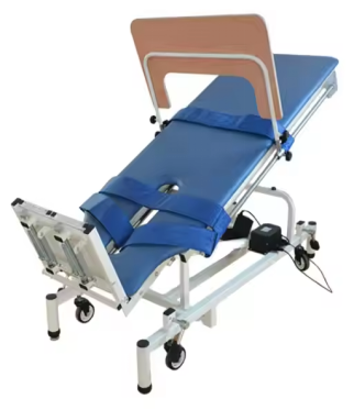 Electric Multi-functional Upright Physiotherapy Bed