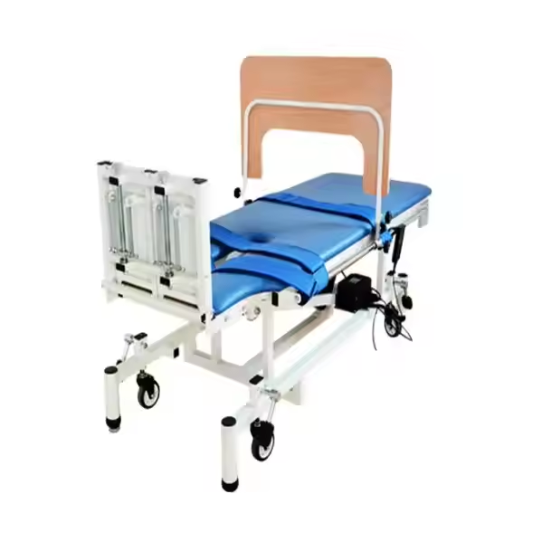 Electric Multi-functional Upright Physiotherapy Bed