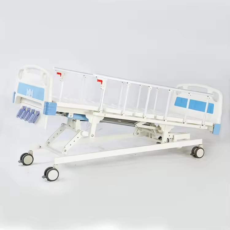 Factory Wholesale 5 Function Manual Hospital Bed Multi Position