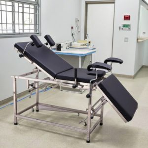 Gynecological Bed Medical Foldable Manual Operation Examination Table
