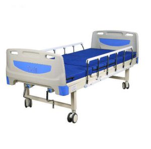 HY-HC528 2 Crank Manual Hospital Bed with ABS Headboard Hospital Bed at Home