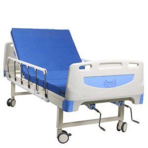 HY-HC528 2 Crank Manual Hospital Bed with ABS Headboard