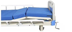 HY-HC528 2 Crank Manual Hospital Bed with ABS Headboard Healthcare Bed Linens Bariatric Hospital Bed