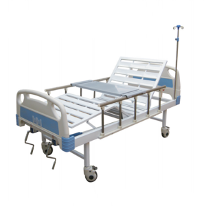 HY-HC535 2 Function Folding Stainless Steel Manual Hospital Bed