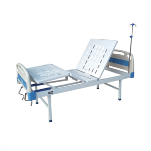 HY-HC535 2 Function Folding Stainless Steel Manual Hospital Bed
