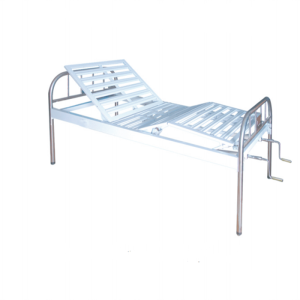 HY-HC535 2 Function Folding Stainless Steel Manual Hospital Bed