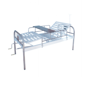 HY-HC535 2 Function Folding Stainless Steel Manual Hospital Bed