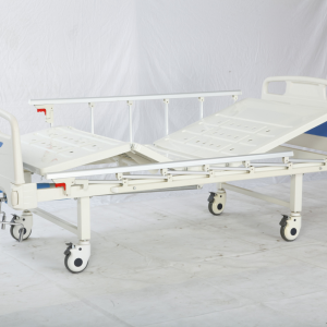 High Quality 2 Function Manual Hospital ICU Bed for Patient Care