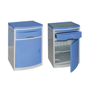Hospital Bedside Cabinet ABS Medical Storage Cabinet