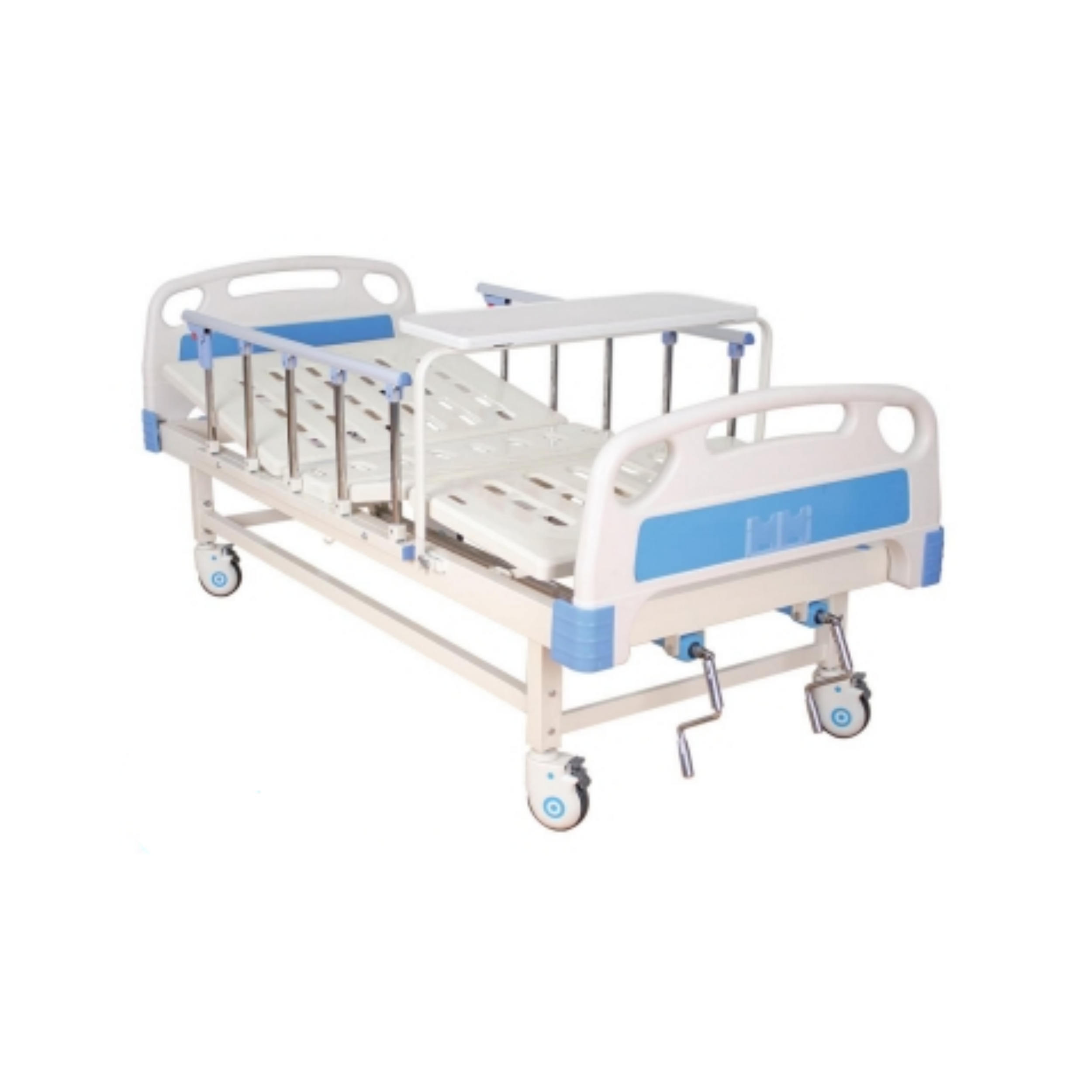 Manual Hospital Bed Adjustable Medical Bed