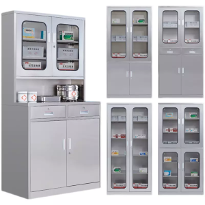Medicine Storage Medical Metal Medicine Cabinet for Western Storage5