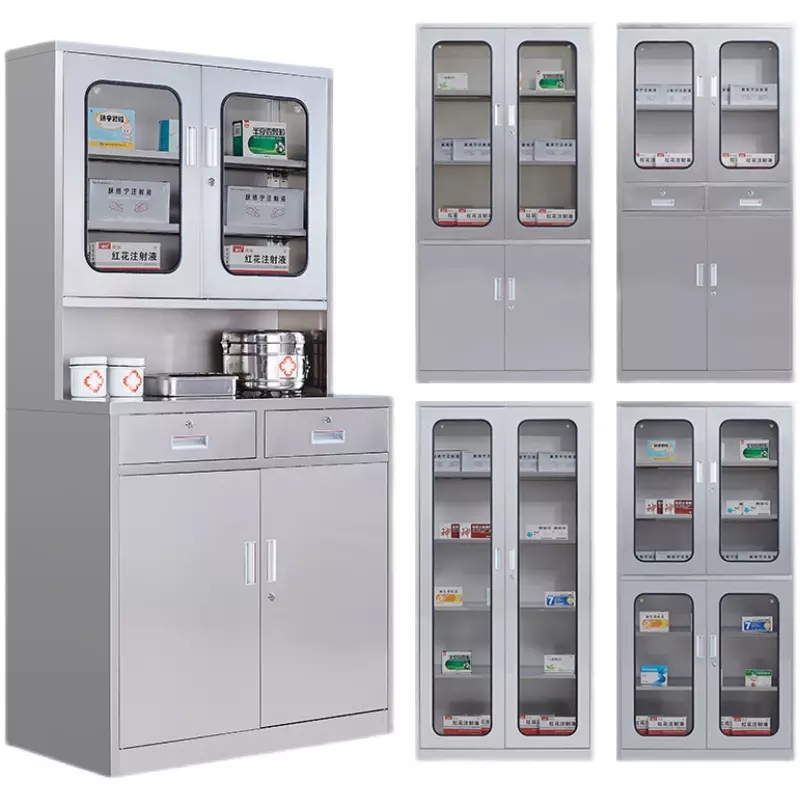 Medicine Storage Medical Metal Medicine Cabinet for Western Storage5