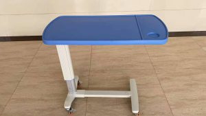 Overbed Tables Easy Operate Super Sturdy and Stable Overbed Table With Wheels